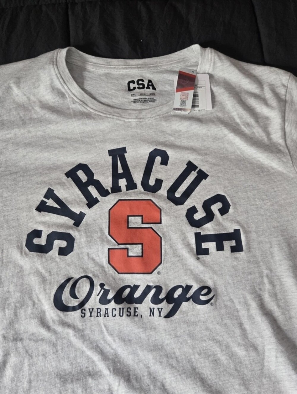Syracuse University Womens Adult T-Shirt Official Orange, 2XL